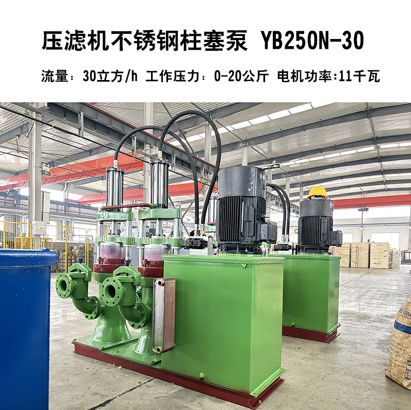 壓濾機(jī)不銹鋼柱塞泵3